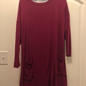 Long sleeve tunic